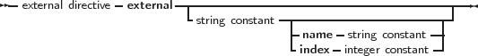 --external directive-external-----------------------------------------
                          string constant  --     -            -|
                                       -innadmeex- sintrtineggerc coonsntstaantnt-|
     