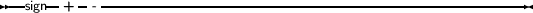 --sign-+ - ------------------------------------------------------
     