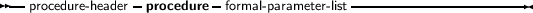 --procedure- header procedure- formal- parameter- list--------------------
     