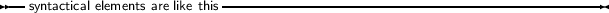 -- -----------------------------------------------
syntactical elements are like this