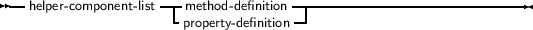 --                 ---             -----------------------------
  helper- component- list -pmreotphoedrt-yd- deefinfiintiitoionn -|
     