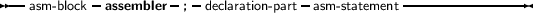--asm-block- assembler-; -declaration-part- asm -statement----------------
     